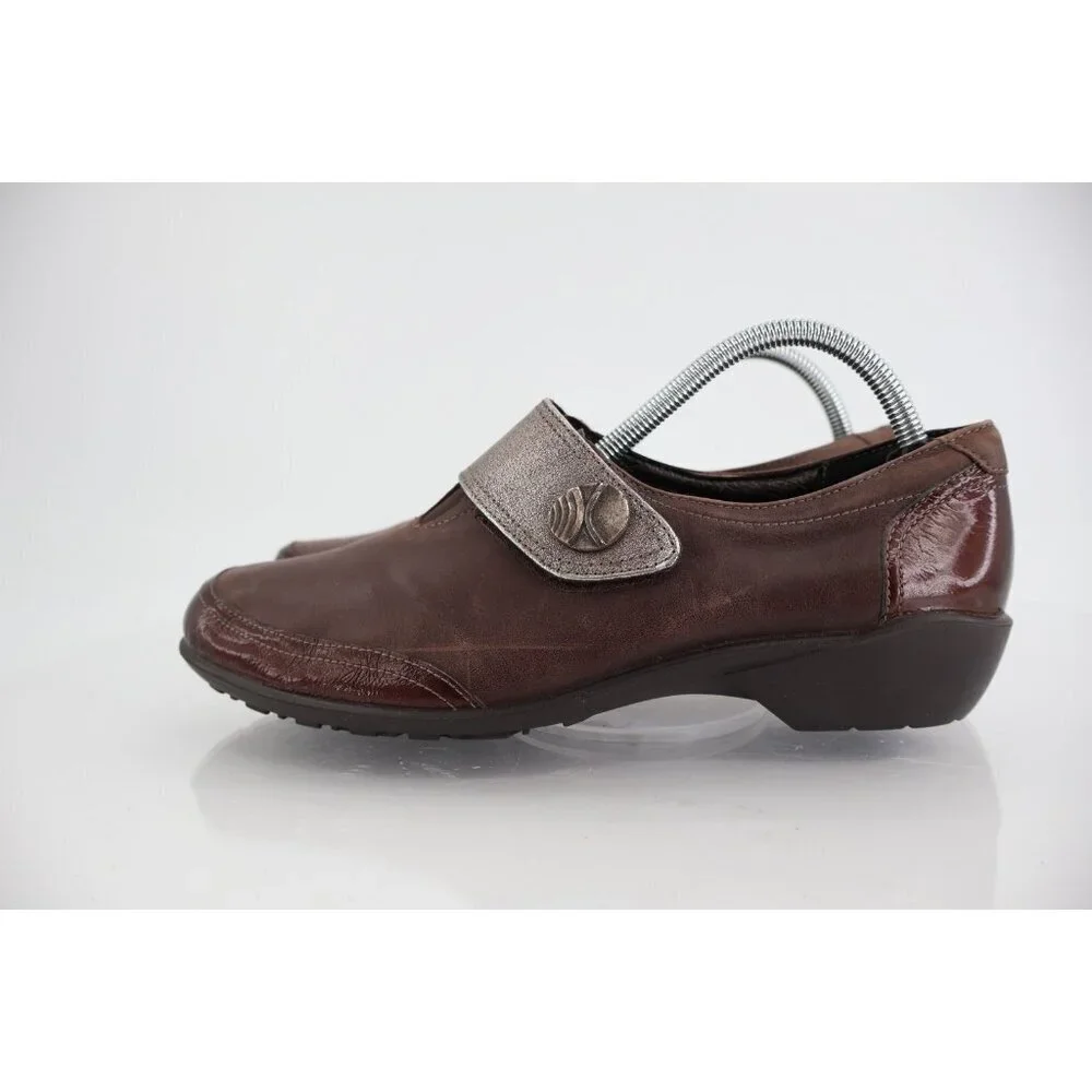 Romika Skylight Loafers Women's Size 41 10 Brown Pewter Bootie Shootie Comfy